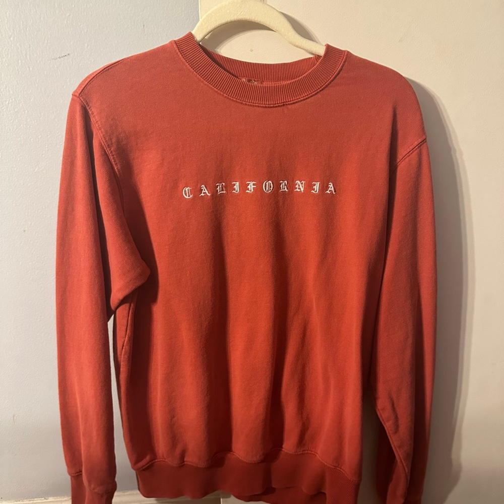 Brandy Melville John galt red California sweater